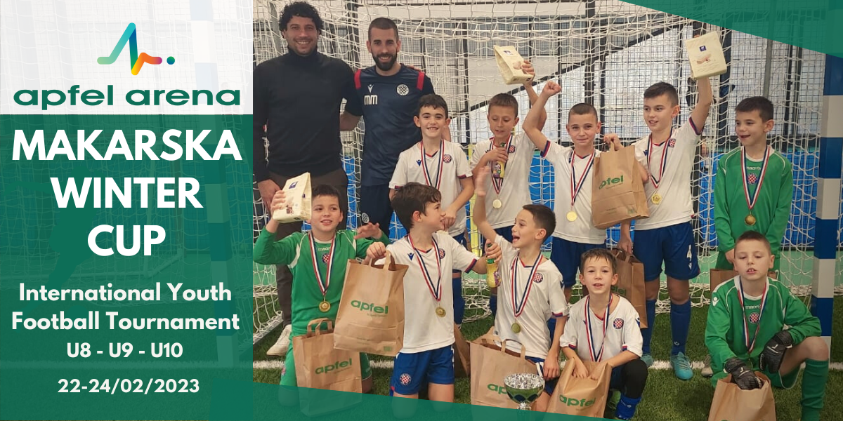 Na premijerno izdanje “Apfel Arena Makarska Winter Cupa” stiže više od 600 djece, potvrdili Hajduk, Rijeka…