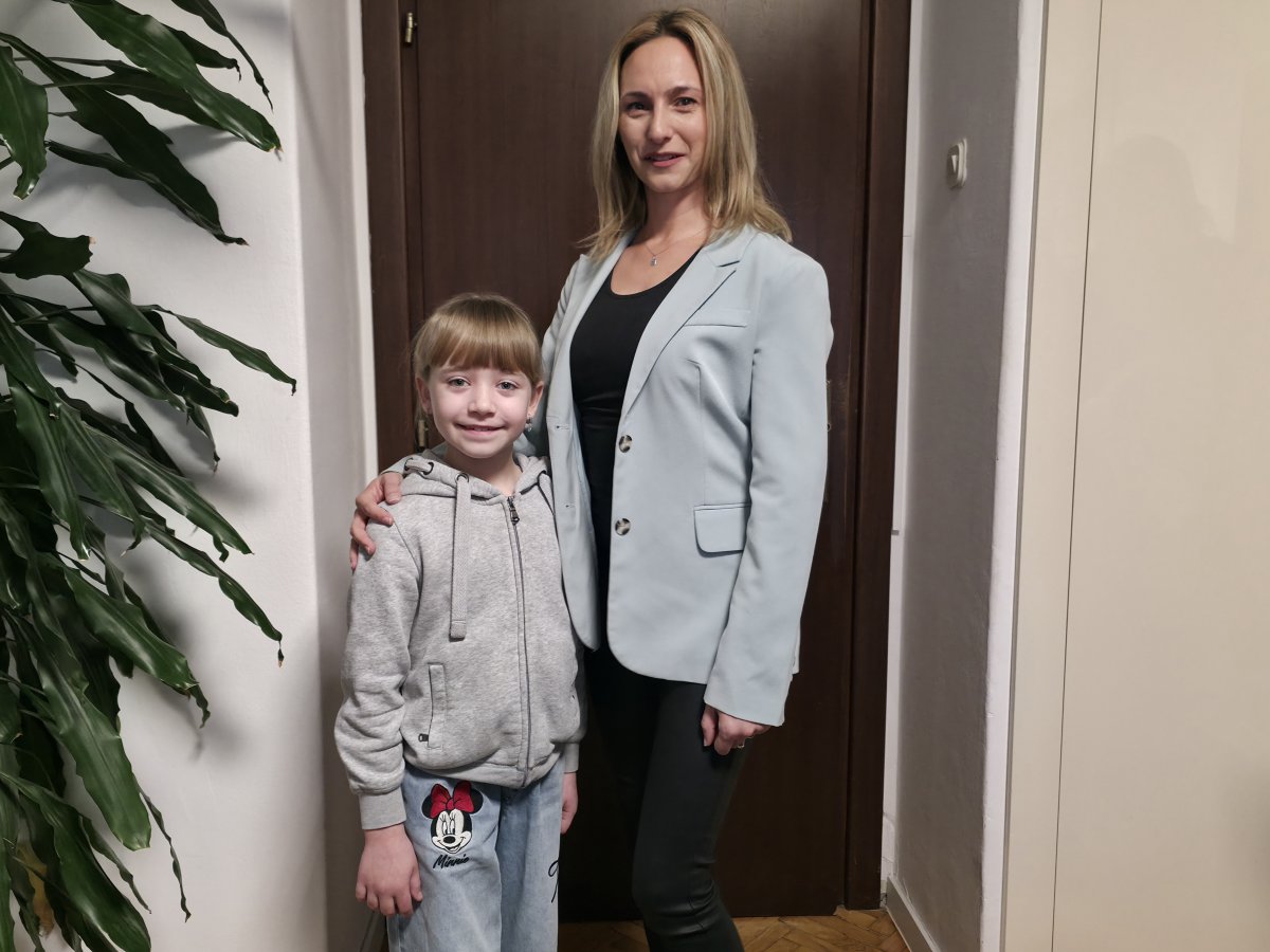 Lana Andrijašević, prvakinja u plesu, u gradonačelnikovom uredu: "Mislim da sam najbolja jer naučim svaki pokret i puno vježbam"