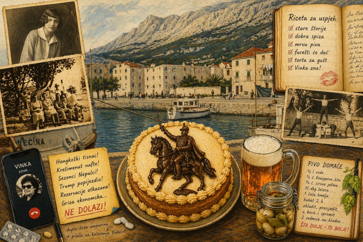 KAMARIN MARINA SRZIĆA Skok do Banove torte