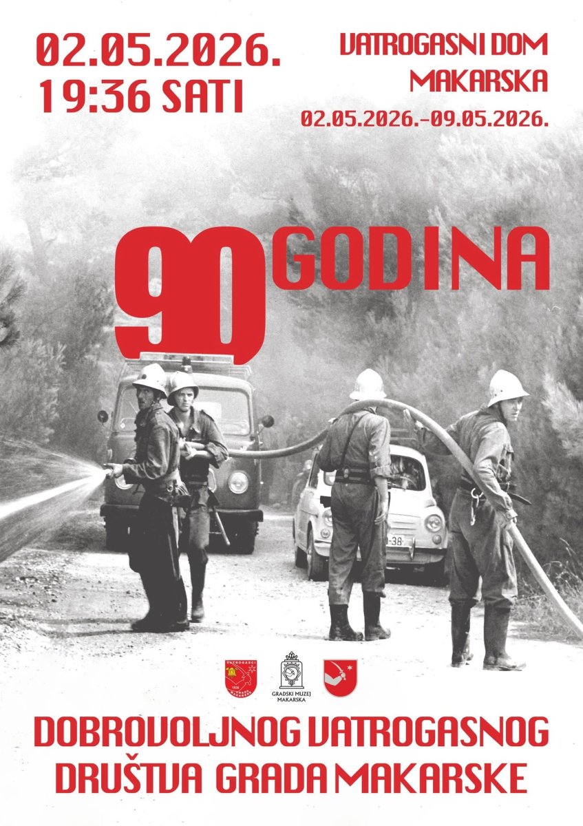 90 GODINA MAKARSKIH VATROGASACA Večeras izložba fotografija, u ponedjeljak defile vatrogasnih vozila